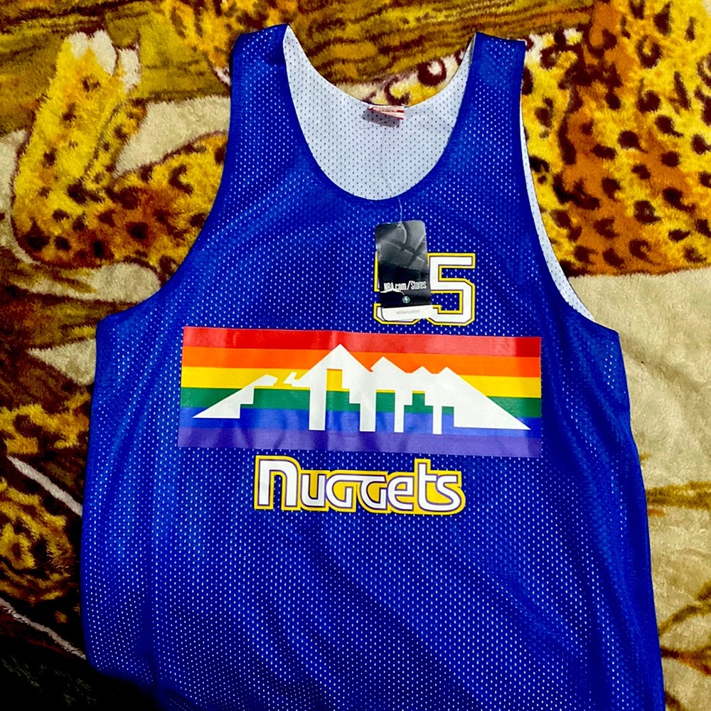 Mitchell & Ness Nuggets Mutombo Reversible Jersey